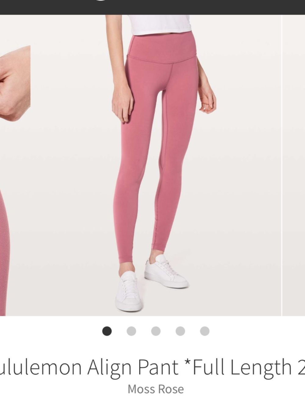 lululemon athletica Align Full-Length Leggings in Moss Rose